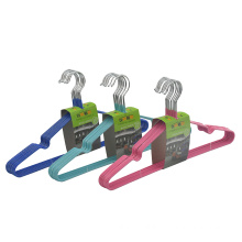 PVC Coated Non Slip Metal Hanger Metal Wire Hanger For Wholesale